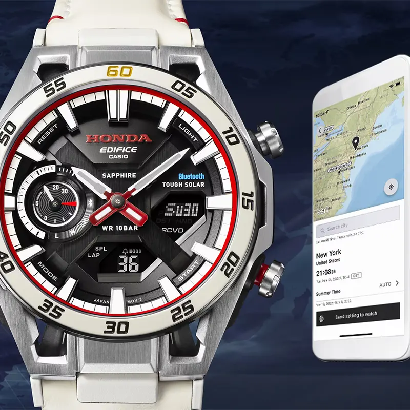 Casio Edifice Honda 60th Anniversary Special Edition Men's Watch | ECB-2300HR-1A